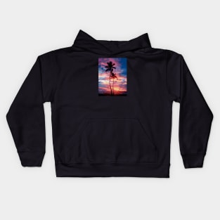 Sunset Palms Kids Hoodie